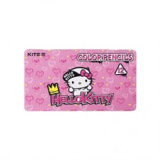 Карандаши цветные Kite Hello Kitty трёхгранные 12 цветов (HK21-058) Карандаши цветные Kite Hello Kitty трёхгранные 12 цветов (HK21-058)