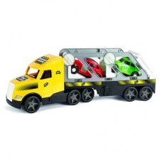 Машинка Wader Magic truck Action Автотягач с ретро автомобилями (36230)