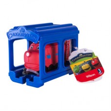 Паровозик Jazwares Chuggington Вилсон с гаражом (JW10566/38620/10585) Паровозик Jazwares Chuggington Вилсон с гаражом (JW10566/38620/10585)