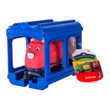 Паровозик Jazwares Chuggington Джекман с гаражом (JW10566/38620/10588) Паровозик Jazwares Chuggington Джекман с гаражом (JW10566/38620/10588)