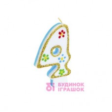 Свечка Party house Цифра 4 (9869204261959) Свечка Party house Цифра 4 (9869204261959)
