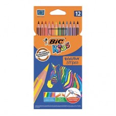 Карандаши BIC Kids Tropicolors2 12 шт (950522) Карандаши BIC Kids Tropicolors2 12 шт (950522)