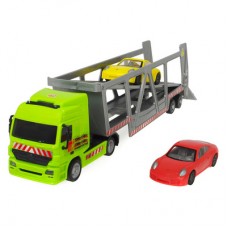 Модель автомобиля Dickie toys Автотранспортер с 2 машинками (3747005) Модель автомобиля Dickie toys Автотранспортер с 2 машинками (3747005)