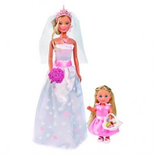 Игровой набор Steffi & Evi Невеста и ее подружка (5733334) Игровой набор Steffi & Evi Невеста и ее подружка (5733334)