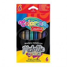 Маркеры Colorino 6 цветов металлизированные (32582PTR) Маркеры Colorino 6 цветов металлизированные (32582PTR)