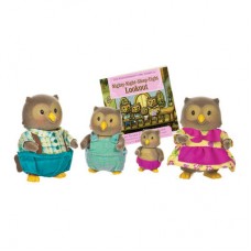 Набор фигурок Li'l Woodzeez Семья сов с книжкой (6007M) Набор фигурок Li'l Woodzeez Семья сов с книжкой (6007M)