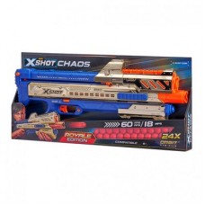 Скорострельный бластер X-Shot Excel Chaos Golden Orbit с 24 шариками (36414Z) Скорострельный бластер X-Shot Excel Chaos Golden Orbit с 24 шариками (36414Z)