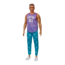 Кукла Barbie Fashionistas Кен фиолетовая майка Малибу (DWK44/GRB89) Кукла Barbie Fashionistas Кен фиолетовая майка Малибу (DWK44/GRB89)