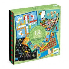 Набор DJECO Настольные классические игры 12 в 1 (DJ05218) Набор DJECO Настольные классические игры 12 в 1 (DJ05218)
