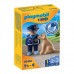Конструктор Playmobil 1.2.3 Полицейский с собакой (70408)