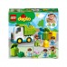 Конструктор LEGO DUPLO Мусоровоз и контейнеры для раздельного сбора мусора (10945)