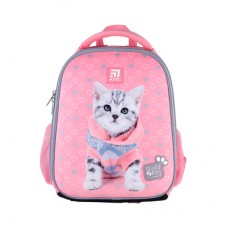 Рюкзак школьный Kite Studio pets Котенок в розовом свитере (SP21-555S-2) Рюкзак школьный Kite Studio pets Котенок в розовом свитере (SP21-555S-2)