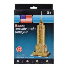 Трехмерная головоломка-конструктор CubicFun Мини Эмпайр-стейт-билдинг (S3003h) Трехмерная головоломка-конструктор CubicFun Мини Эмпайр-стейт-билдинг (S3003h)