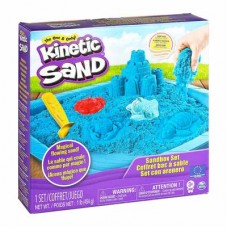 Набор кинетического песка для творчества Kinetic Sand Замок из песка голубой 454 г (71402B) Набор кинетического песка для творчества Kinetic Sand Замок из песка голубой 454 г (71402B)