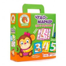 Игра с карточками Чудо-маркер Зоопарк Vladi Toys украинская версия (VT2100-05) Игра с карточками Чудо-маркер Зоопарк Vladi Toys украинская версия (VT2100-05)