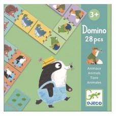 Детское домино DJECO Веселые животные (DJ08115)