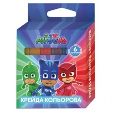 Мел Перо PJ Masks 6 цветов (120307) Мел Перо PJ Masks 6 цветов (120307)