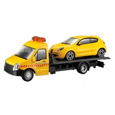 Игровой набор Bburago Автоперевозчик с Alfa Romeo Mito (18-31406)