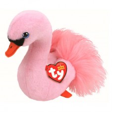 Мягкая игрушка TY Beanie Babies Розовый лебедь Одетт 15 см (41034)
