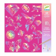 Набор скретч наклеек Djeco Диамант (DJ09736)