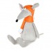 Мягкая игрушка Maxi toys Мышонок Чииз с оранжевым шарфом и шапочкой 24 см (2024408)