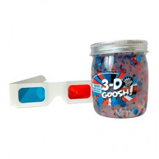 Слайм Compound kings 3D Goosh с очками красно-голубой 226 г (300116-1) Слайм Compound kings 3D Goosh с очками красно-голубой 226 г (300116-1)