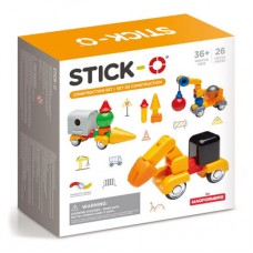 Магнитный конструктор Stick-O Строительство 26 элементов (902004) Магнитный конструктор Stick-O Строительство 26 элементов (902004)