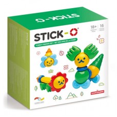 Магнитный конструктор Stick-O Лесные друзья 16 элементов (902002) Магнитный конструктор Stick-O Лесные друзья 16 элементов (902002)
