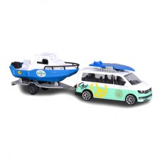Автомодель Majorette Дорожная помощь Volkswagen multivan surf с лодкой (2053154/8) Автомодель Majorette Дорожная помощь Volkswagen multivan surf с лодкой (2053154/8)