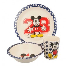 Набор посуды Stor Disney Микки Маус бамбуковый 3 предмета Stor-01325) Набор посуды Stor Disney Микки Маус бамбуковый 3 предмета Stor-01325)
