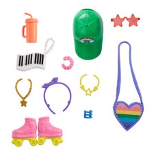 Набор аксессуаров Barbie Прогулка на роликах (GWD98/GRC12) Набор аксессуаров Barbie Прогулка на роликах (GWD98/GRC12)
