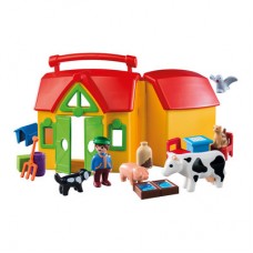 Конструктор Playmobil 1.2.3 Переносная ферма (6962) Конструктор Playmobil 1.2.3 Переносная ферма (6962)