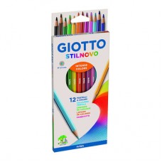 Карандаши цветные Fila Giotto Stilnovo 12 цветов (25650000) Карандаши цветные Fila Giotto Stilnovo 12 цветов (25650000)