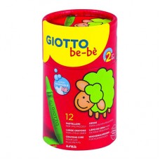 Восковые карандаши Fila Giotto Bebe 12 цветов с точилкой (472100) Восковые карандаши Fila Giotto Bebe 12 цветов с точилкой (472100)