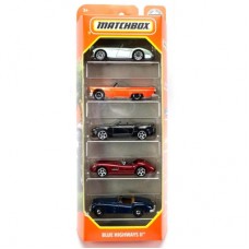 Набор машинок Matchbox Cиние магистрали ІІ (C3713/GWF79) Набор машинок Matchbox Cиние магистрали ІІ (C3713/GWF79)