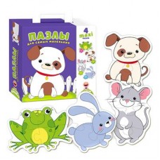 Пазлы Vladi Toys Собачка для самых маленьких (VT2901-06) Пазлы Vladi Toys Собачка для самых маленьких (VT2901-06)