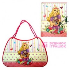 Блокнот детский на замочке в сумочке девочка (L640612) Блокнот детский на замочке в сумочке девочка (L640612)