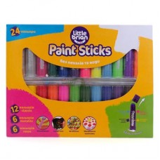 Набор пастели Little Brian Paint sticks классическая металлик неон 24 шт (LBPS10CMDA24) Набор пастели Little Brian Paint sticks классическая металлик неон 24 шт (LBPS10CMDA24)