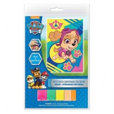 Набор для росписи цветным песком Перо Скай отважная летчица (4820171712566) Набор для росписи цветным песком Перо Скай отважная летчица (4820171712566)