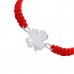 Браслет плетеный UMa&UMi Четырехлистник большой Swarovski красный (2074790483785) Браслет плетеный UMa&UMi Четырехлистник большой Swarovski красный (2074790483785)