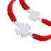 Браслет плетеный UMa&UMi Четырехлистник большой Swarovski красный (2074790483785) Браслет плетеный UMa&UMi Четырехлистник большой Swarovski красный (2074790483785)