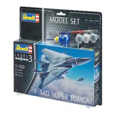 Набор для моделирования Revell Истребитель F-14D Томкэт 1:100 (RVL-63950) Набор для моделирования Revell Истребитель F-14D Томкэт 1:100 (RVL-63950)