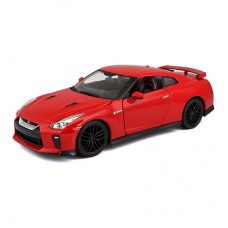 Автомодель Bburago Nissan GT-R красная металлическая 1:24 (18-21082/18-21082-1) Автомодель Bburago Nissan GT-R красная металлическая 1:24 (18-21082/18-21082-1)