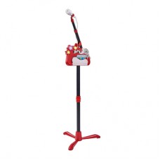 Детский микрофон Simba Plug and play со стойкой и эффектами (6834432)