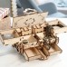 Трехмерный пазл Ukrainian gears Антикварная шкатулка механический (70089)