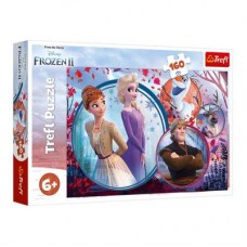 Пазлы Trefl Frozen 2 Приключения сестер 160 деталей (15374) Пазлы Trefl Frozen 2 Приключения сестер 160 деталей (15374)