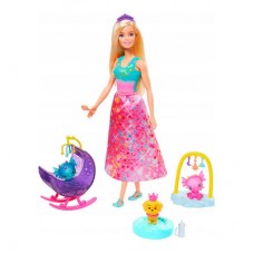 Набор Barbie Dreamtopia Сказочная забота в длинном платье (GJK49/GJK51) Набор Barbie Dreamtopia Сказочная забота в длинном платье (GJK49/GJK51)