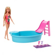 Набор Barbie Развлечения у бассейна (GHL91) Набор Barbie Развлечения у бассейна (GHL91)