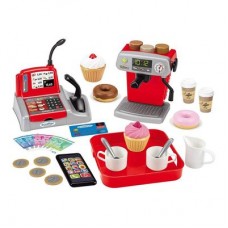 Игровой набор Ecoiffier Кофейня с кофемашиной кассой и аксессуарами (002578) Игровой набор Ecoiffier Кофейня с кофемашиной кассой и аксессуарами (002578)