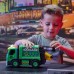 Машинка Road Rippers City service fleet Мусоровоз зеленая моторизованная (20191)